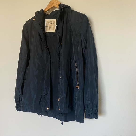 Ci Sono | Navy Anorak Jacket - Picture 1 of 4